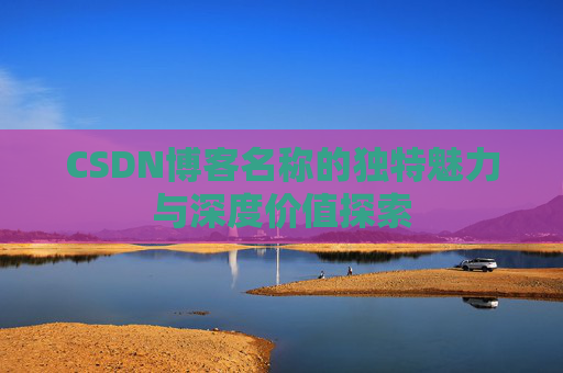 CSDN博客名称的独特魅力与深度价值探索